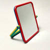 Petit miroir psyché en plastique Annees 80 Petit miroir psyché en plastique Annees 80