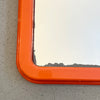 Miroir orange rectangulaire Salc annees 70 Miroir orange rectangulaire Salc annees 70