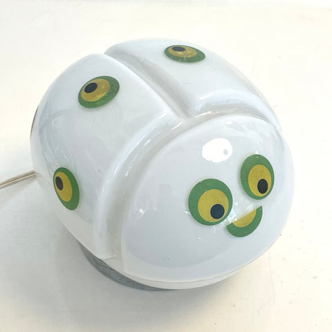 Lampe coccinelle italienne années 70