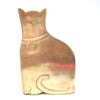Dessous de plat Chat en laiton Rosenthal Netter Annees 70 Dessous de plat Chat en laiton Rosenthal Netter Annees 70