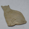Dessous de plat Chat en laiton Rosenthal Netter Annees 70 Dessous de plat Chat en laiton Rosenthal Netter Annees 70