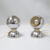 Paire de lampes boule chromées Reggiani Années 60 Paire de lampes boule chromées Reggiani Années 60