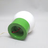 Lampe boule sur pied cylindrique vert Années 70 Lampe boule sur pied cylindrique vert Années 70