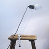 Lampe articulée blanche PiuLuce Années 80 Lampe articulée blanche PiuLuce Années 80
