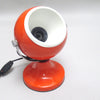 Lampe boule italienne orange Années 70 Lampe boule italienne orange Années 70