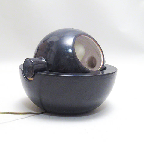 Lampe sculpture brutaliste en céramique Franco Bucci 1970