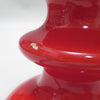 Petite lampe boule sur pied tulipe rouge Philippe Capelle Années 70 Petite lampe boule sur pied tulipe rouge Philippe Capelle Années 70