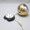 Lampe spot boule dorée Artilux AB 1970 Lampe spot boule dorée Artilux AB 1970