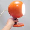 Lampe boule orange Koch & Lowi OMI 1970 Lampe boule orange Koch & Lowi OMI 1970