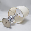 Lampe abat-jour chromé années 70 Lampe abat-jour chromé années 70