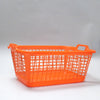Panier de rangement orange Années 70/80 Panier de rangement orange Années 70/80