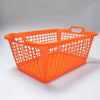 Panier de rangement orange Années 70/80 Panier de rangement orange Années 70/80