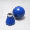 Lampe boule bleue Piero de Martini Reggiani 1968 Lampe boule bleue Piero de Martini Reggiani 1968