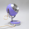 Lampe spot boule violette Années 70 Lampe spot boule violette Années 70