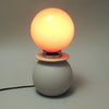 Lampe boule orange Années 70 Lampe boule orange Années 70