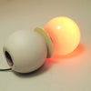 Lampe boule orange Années 70 Lampe boule orange Années 70