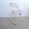 Chaise en treillis métallique Talin Spa Annees 80 Chaise en treillis métallique Talin Spa Annees 80