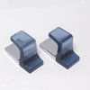 Paire de patères plexi et chrome Annees 1970 Paire de patères plexi et chrome Annees 1970