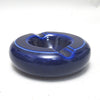 Cendrier moderniste en céramique bleu Années 60 Cendrier moderniste en céramique bleu Années 60