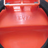 Panier de rangement orange Lever Années 70 Panier de rangement orange Lever Années 70