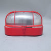 Applique ou plafonnier industriel rouge Applique ou plafonnier industriel rouge