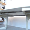 Reservé Table ronde de salle à manger extensible travail danois Années 60 Reservé Table ronde de salle à manger extensible travail danois Années 60