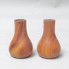 Sel et poivre en bois Annees 70 Sel et poivre en bois Annees 70