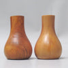 Sel et poivre en bois Annees 70 Sel et poivre en bois Annees 70