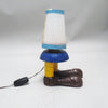 Lampe bonhomme en bois sculpté Années 60 Lampe bonhomme en bois sculpté Années 60
