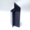 Vase double triangle en céramique bleu Sele Arte Vase double triangle en céramique bleu Sele Arte