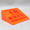 Rangement de bureau ou Organizer orange Années 70 Rangement de bureau ou Organizer orange Années 70