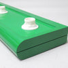 Tablette-Applique rampe lumineuse verte Années 70 Tablette-Applique rampe lumineuse verte Années 70