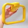 Patère porte-serviette jaune Makio Hasuike Gedy Patère porte-serviette jaune Makio Hasuike Gedy