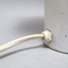 Lampe Spot Space Age blanc Années 70 Lampe Spot Space Age blanc Années 70