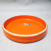 Coupe en ceramique orangee Arch. Saporiti Parravicini Années 70 Coupe en ceramique orangee Arch. Saporiti Parravicini Années 70
