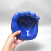 Vide-poche Main géante Pop bleue Annees 80 Vide-poche Main géante Pop bleue Annees 80