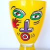 Vase visage en verre Nathalie du Pasquier Ritzenhoff Vase visage en verre Nathalie du Pasquier Ritzenhoff