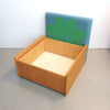 Coffre-pouf à fleur Terence Conran Prisunic 1968 Coffre-pouf à fleur Terence Conran Prisunic 1968