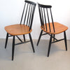 Paire de chaises suédoises Fanett Ilmari Tapiovaara 1960 Paire de chaises suédoises Fanett Ilmari Tapiovaara 1960