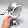 Lampe boule italienne chromée Années 60 Lampe boule italienne chromée Années 60