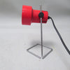 Petite lampe de bureau rouge Années 70/80 Petite lampe de bureau rouge Années 70/80