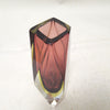 Vase prisme Sommerso Murano Flavio Poli Années 50/60 Vase prisme Sommerso Murano Flavio Poli Années 50/60