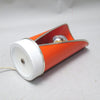 Lampe Foglio orange Lamperti années 60 Lampe Foglio orange Lamperti années 60