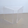 Banc en plexiglas Années 1970 Banc en plexiglas Années 1970