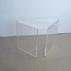 Banc en plexiglas Années 1970 Banc en plexiglas Années 1970