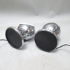 Paire de lampes boule chromées Années 60* Paire de lampes boule chromées Années 60*