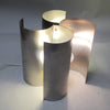 Lampe turbine en acier circa 1970 Lampe turbine en acier circa 1970