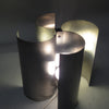 Lampe turbine en acier circa 1970 Lampe turbine en acier circa 1970