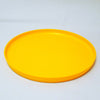 Plateau en plastique jaune Années 70 Plateau en plastique jaune Années 70