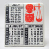 Cube presse-papier Happy New Year 1965 Piero Fornasetti Cube presse-papier Happy New Year 1965 Piero Fornasetti